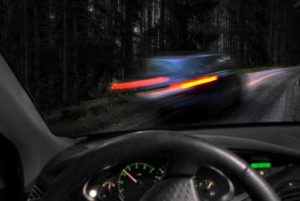 A drunk driver, concept of DUI charges